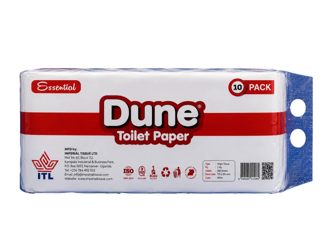 Dune Toilet Paper 10-Roll (Red)